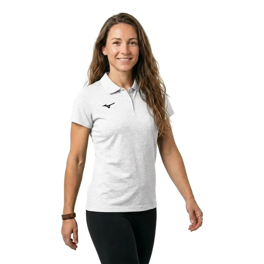 Polo à Manches Courtes Shizuoka White M - Mizuno - FashionsVida