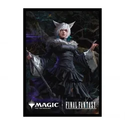 MTG FINAL FANTASY Deck Protector Sleeves Commander featuring Y'shtola, Night's Blessed (100)
