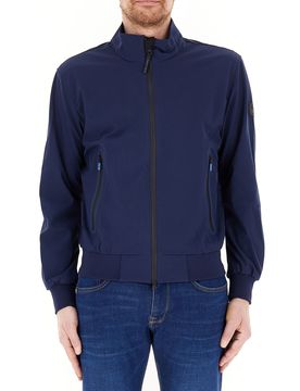 Giubbino con zip BLU NOTTE XXXL