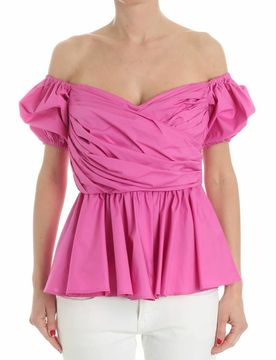 Vivetta Top fucsia con incrocio