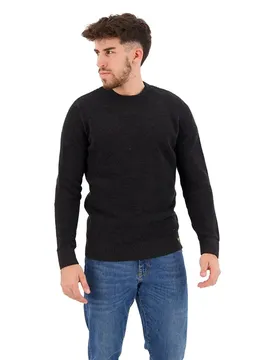 Maglione Textured Raven Black Heather XL