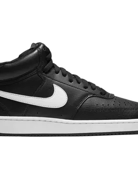 Court Vision Mids Damen Freizeitschuhe, schwarz, Größe 44 44 - Nike - FashionsVida