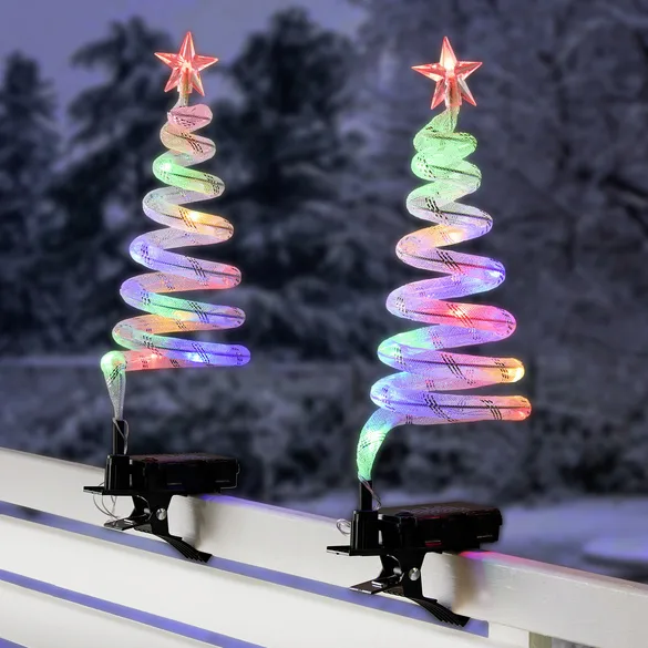 LED Spiral-Lichterbaum mit Clip Gainsborough - 3Pagen - FashionsVida