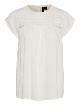 VERO MODA Blusa 'VMDebbie' blanco