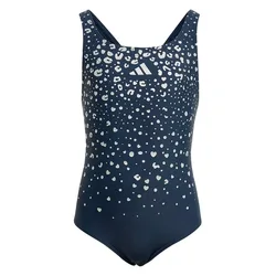 Glitter V-back Swimsuit Aurora Ink 5-6 Years Girls