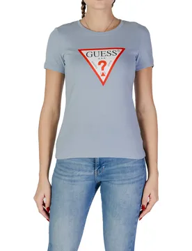 Guess T-Shirt Azurblau 479378