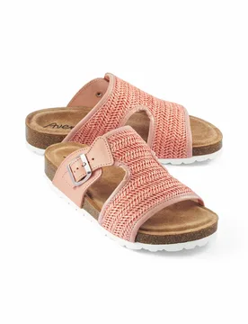 Naturform-Pantolette - Lachs - female - Size: 41 - Avena - FashionsVida