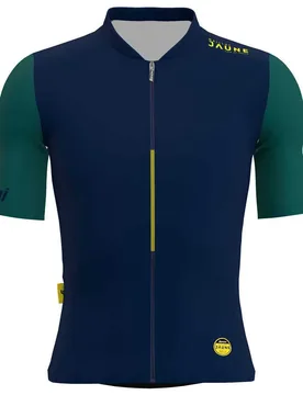 Maglia A Maniche Corte Allez Le Maillot Jaune Print - Santini - FashionsVida