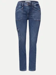 Street One Cargo Jeans Blau 28/28