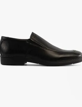 Federico D Boys Leather School Shoes Black - Size Uk 2.5 - Geox - FashionsVida