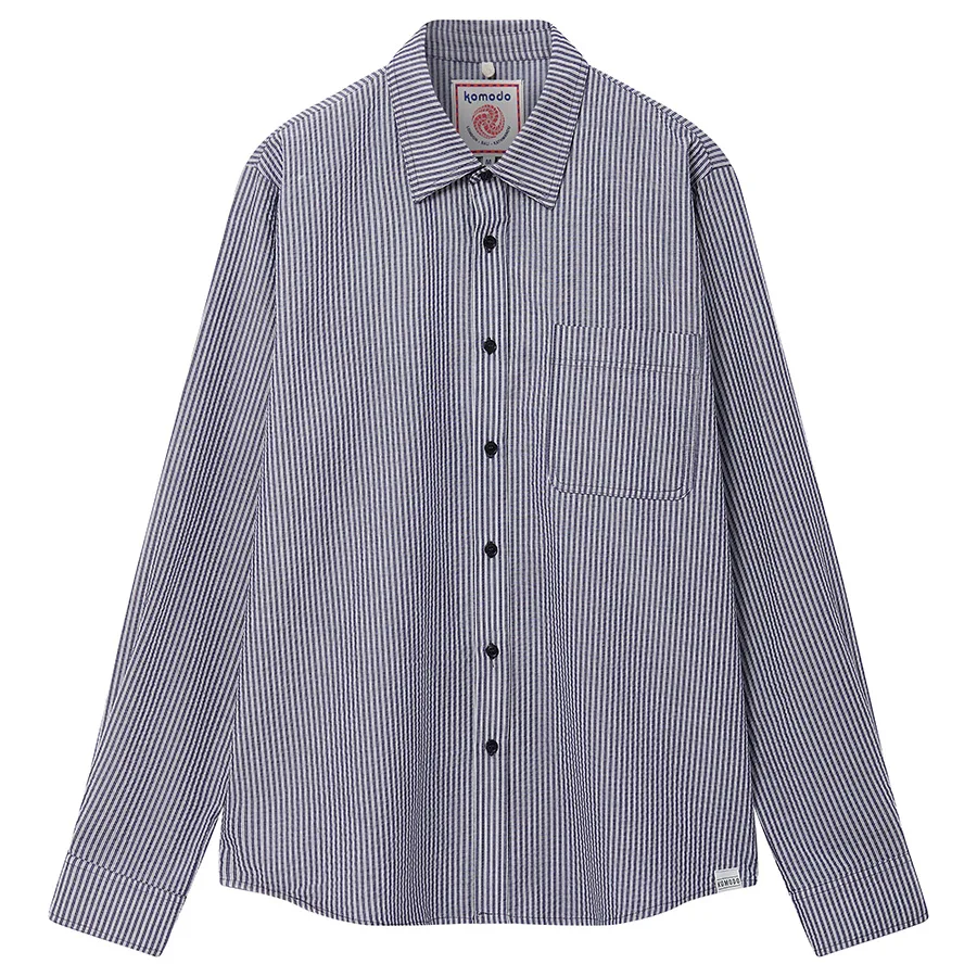 Komodo Spectre Stripe Shirt - Blue - Komodo - FashionsVida