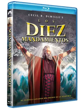 Les Dix Commandements Blu-ray Multicolor One Size unisex - Paramount - FashionsVida