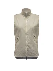 Gilet da corsa da donna CONCURVE WINDSTOPPER beige M