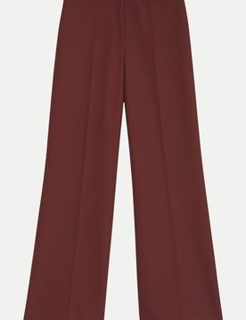 HUGO Wide- Leg Hose Braun 40