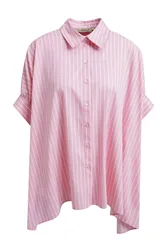 S/M STRIPED OVERSIZE BLOUSE female