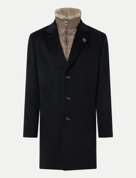 Wollmantel Morris-F Schwarz 48 - Joop! - FashionsVida