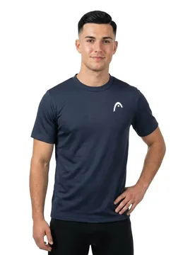 Pro Short Sleeve T-shirt Navy M - Head Racket - FashionsVida