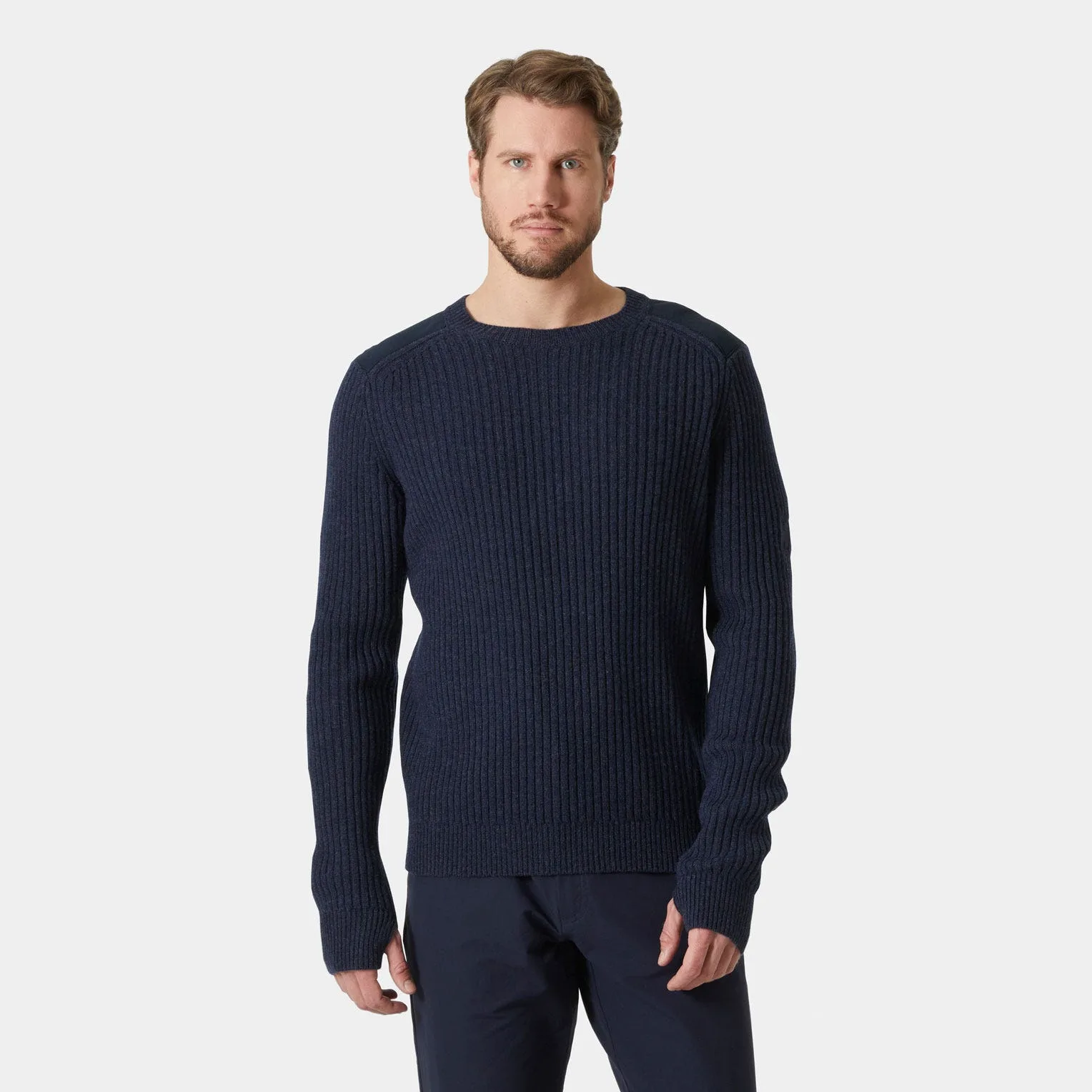 Men's Arctic Rigging Sweater Navy XL - Navy Blue - Male - Helly Hansen - FashionsVida