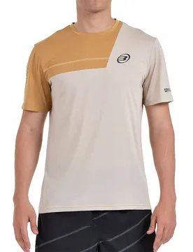Cacin Short Sleeve T-shirt Beige Vigore L - Bullpadel - FashionsVida