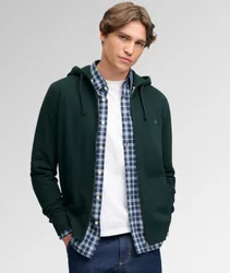 Superdry Herren Essential SD Co Logo Zip-hoodie Green - Größe: XL