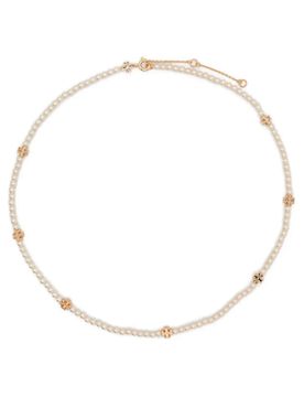 Tory Burch Bijoux Gold pearl