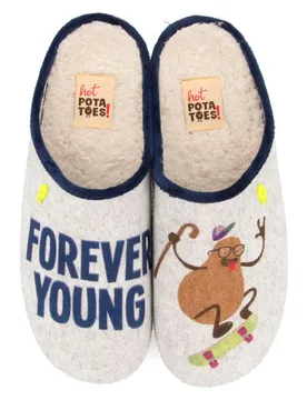 Pantofole Modling Grey / Gray EU 40 - Hot Potatoes - FashionsVida