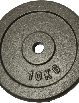 Gewicht Gusseisenscheibe 10 kgs - Noir - unisex - Size: TU