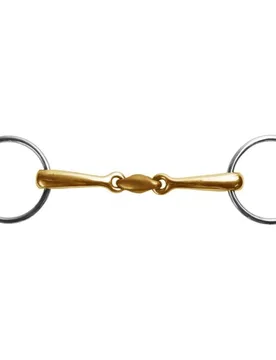 Unterlegtrense/Wassertrense, 12mm, doppelt - Stübben Steeltec - FashionsVida