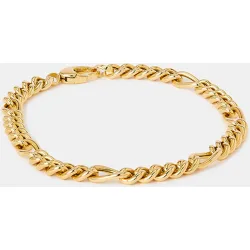 Pulsera Fígaro de amarillo