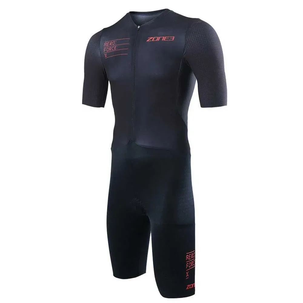 Trisuit A Maniche Corte Aeroforce-x Ii Black S - Zone3 - FashionsVida
