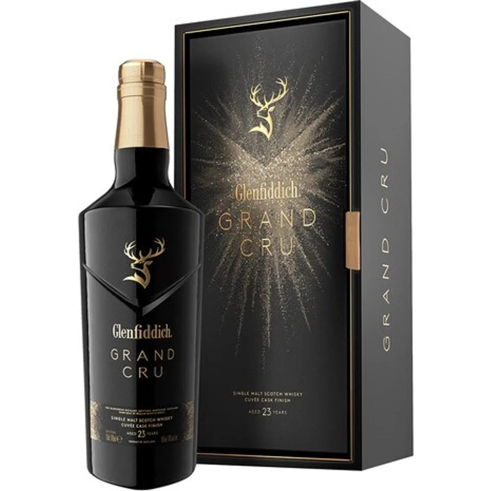 Estuche whisky escocés 23 años Grad Cru - Glenfiddich - FashionsVida