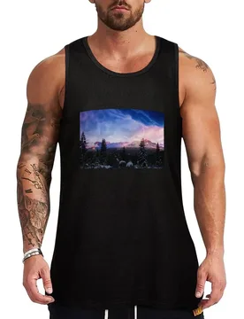 Stormy Skies Lightning Over Mt. Shasta Tank Top Casual Graphic Tank Top Print Design Sleeveless Top - Aliexpress - FashionsVida
