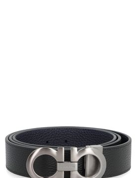 Reversible and Adjustable Gancini Belt - Men