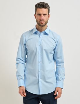 BOSS Camicie Celeste