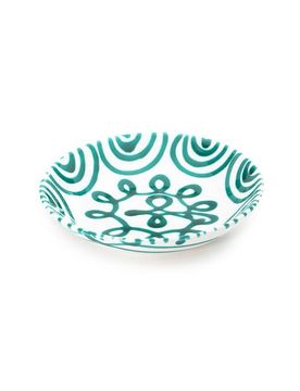 Suppenteller Cup GRÜN GEFLAMMT 20cm grün baby