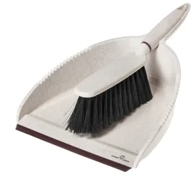 Dustpan & Brush - Cream