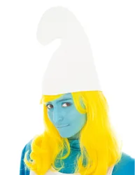 Schlumpfine-Perücke für Damen Die Schlümpfe Accessoire blond - female