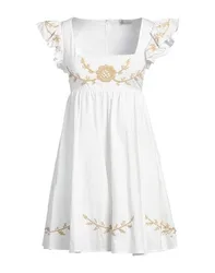 Minivestido Mujer Blanco 34 Mujer