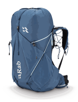 Muon 40L Wanderrucksack Damen Tempest Blue