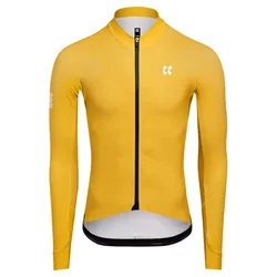Maglia A Maniche Lunghe Passion Z6 Temps Gold Yellow