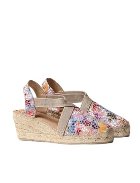 Espadrillas Con Zeppa Telva-pm Taupe EU 43 - Toni Pons - FashionsVida