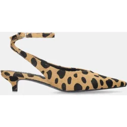 Zapato de Mujer en Piel destalonado tacón aguja