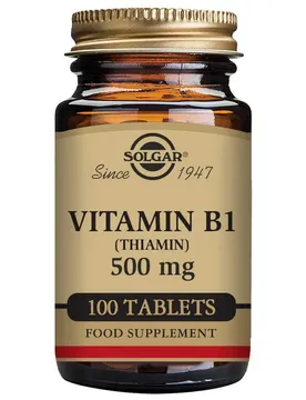 Vitamina B1 Tiamina 500 Mg 100 Unità Brown