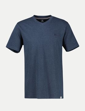 Lerros Basic T-shirt Blau XL