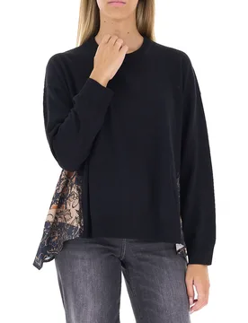 Maglia misto lana LIU JEANS NERO S - Liu jo - FashionsVida