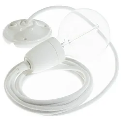 Cables Suspension Luminaire Rc01 2 M White One Size
