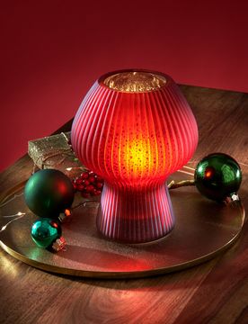Pagen LED-Leuchte "Pilz" Eldo rot