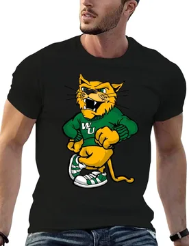 Wiley D. Wildcat (Wilmington University) (3) T-Shirt Breathable Basic Cotton T-Shirt - Aliexpress - FashionsVida