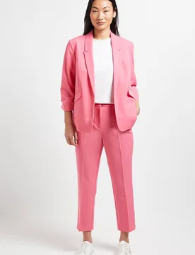 Women's Petite Ankle Grazer Trouser in Pink Size: 18 - Pink - Size: 18 - Dorothy perkins - FashionsVida