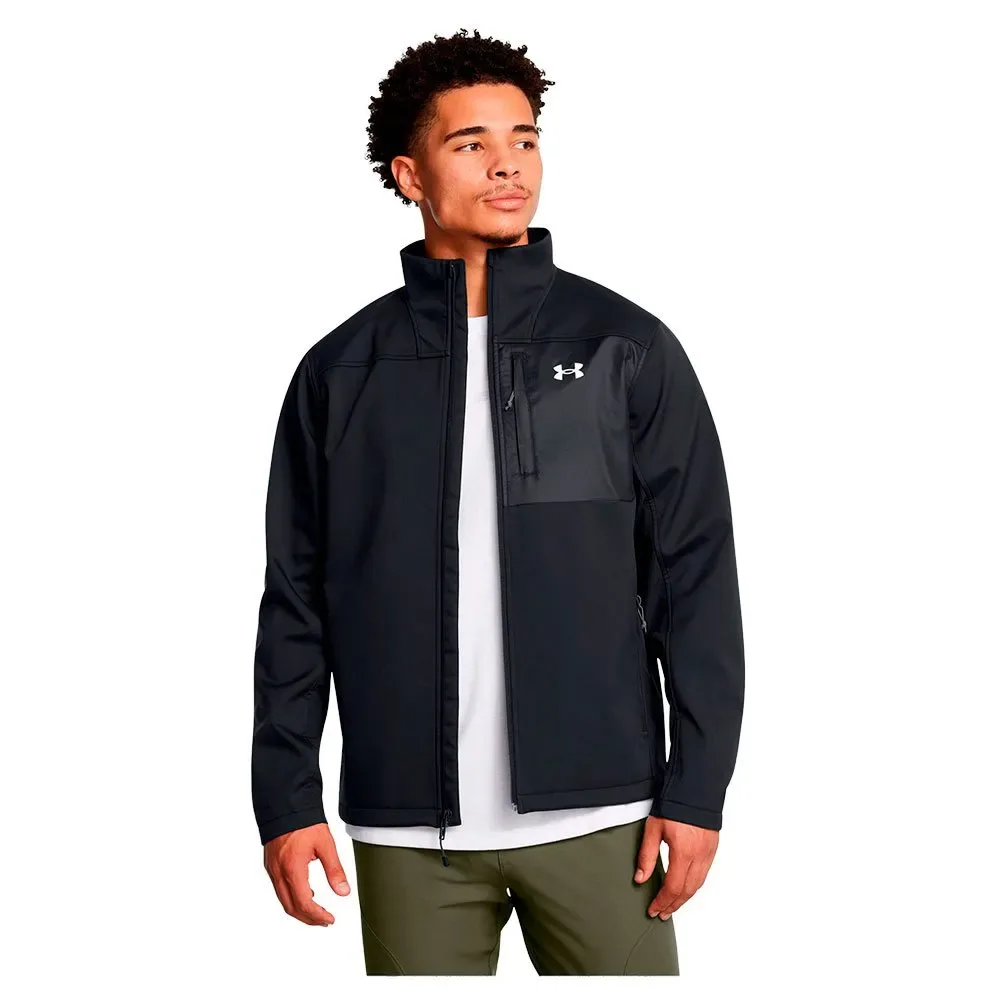 Giacca Softshell Storm Coldgear Infrared Shield 2.0 Black / White S - Under armour - FashionsVida